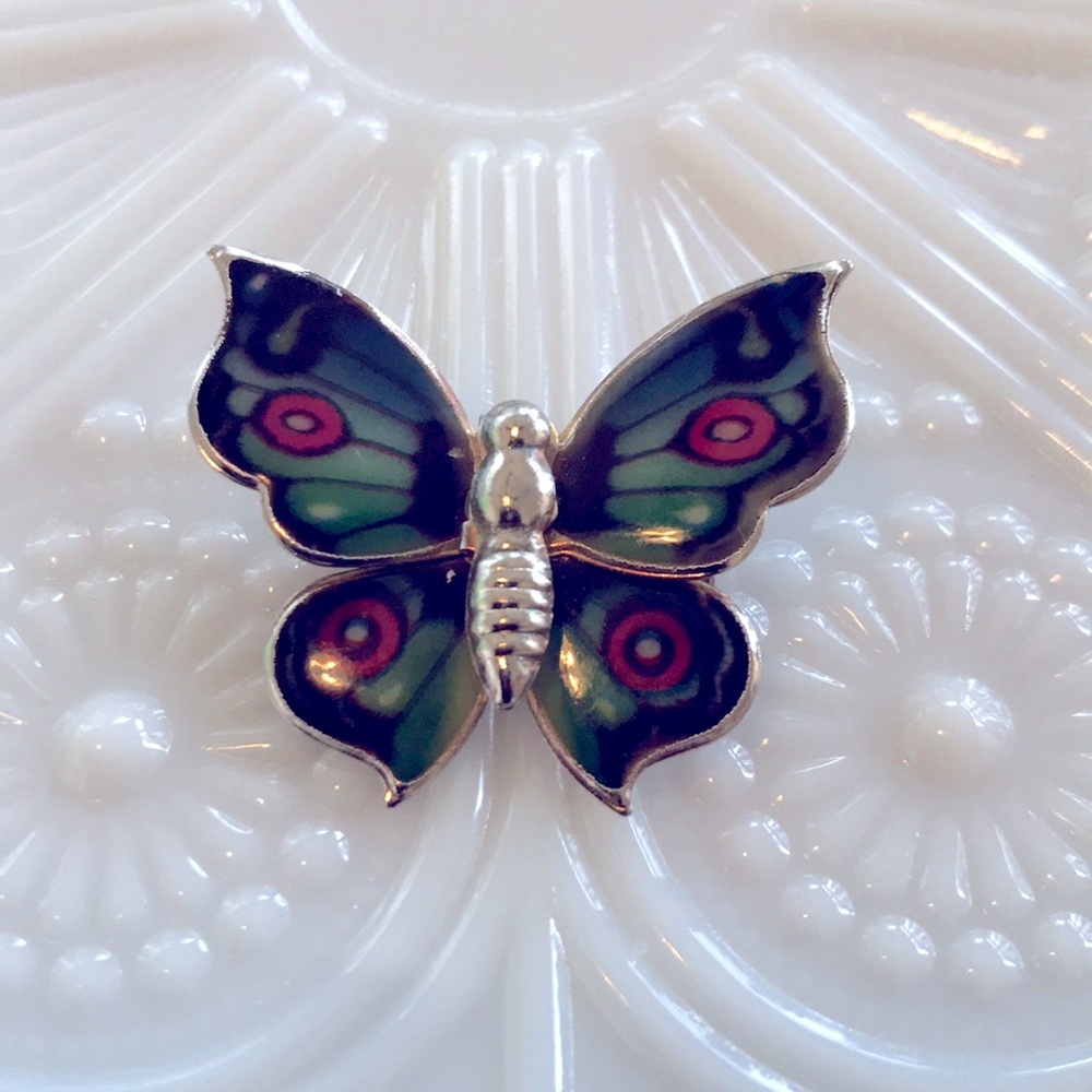 Vintage Butterfly Brooch